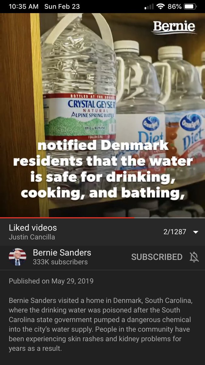Konducta4LFE's tweet image. EMERGENCY

Denmark, South Carolina

People are DYING &amp;amp; experiencing terrible internal bleeding, blindness &amp;amp; kidney damage!

WHY?!

The 💦 is 💩

Because, State Of South Carolina approved #HaloSan 

youtu.be/nfvyG3TstdM

@BernieSanders will stop this madness once &amp;amp; for all!