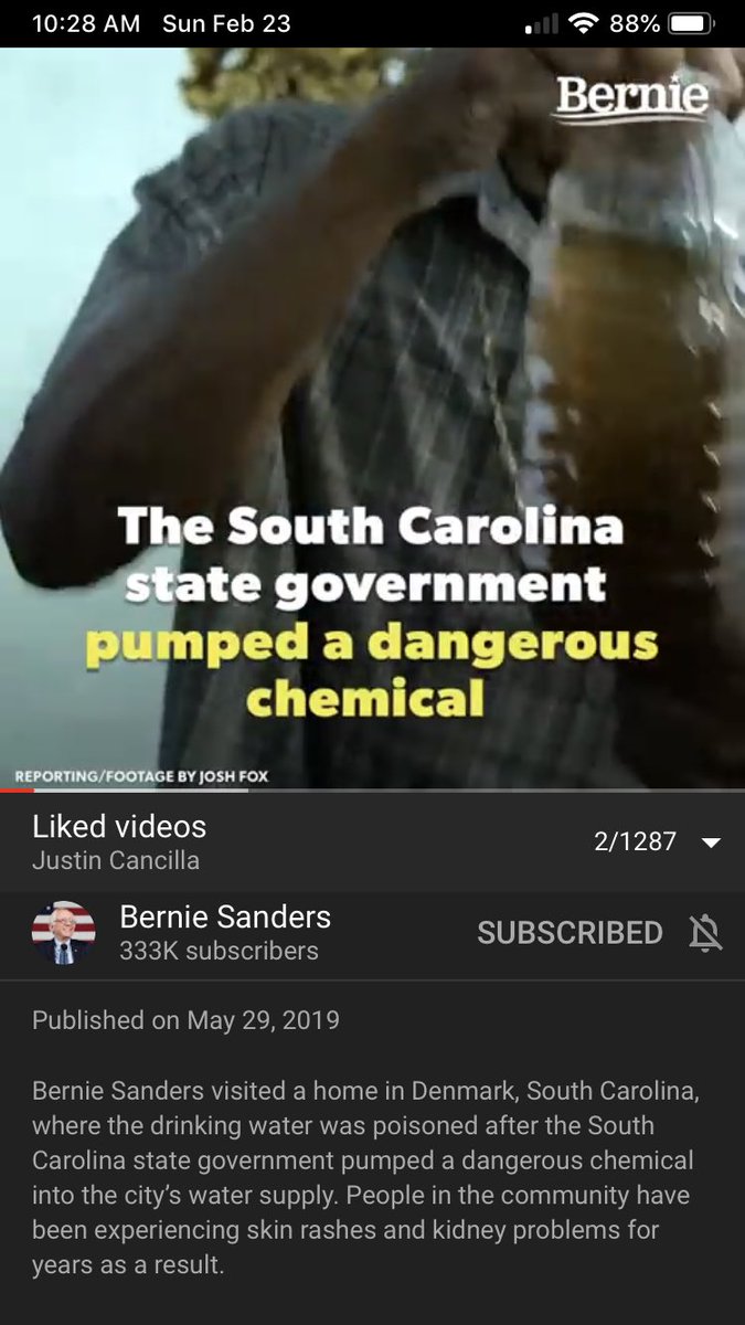 Konducta4LFE's tweet image. EMERGENCY

Denmark, South Carolina

People are DYING &amp;amp; experiencing terrible internal bleeding, blindness &amp;amp; kidney damage!

WHY?!

The 💦 is 💩

Because, State Of South Carolina approved #HaloSan 

youtu.be/nfvyG3TstdM

@BernieSanders will stop this madness once &amp;amp; for all!