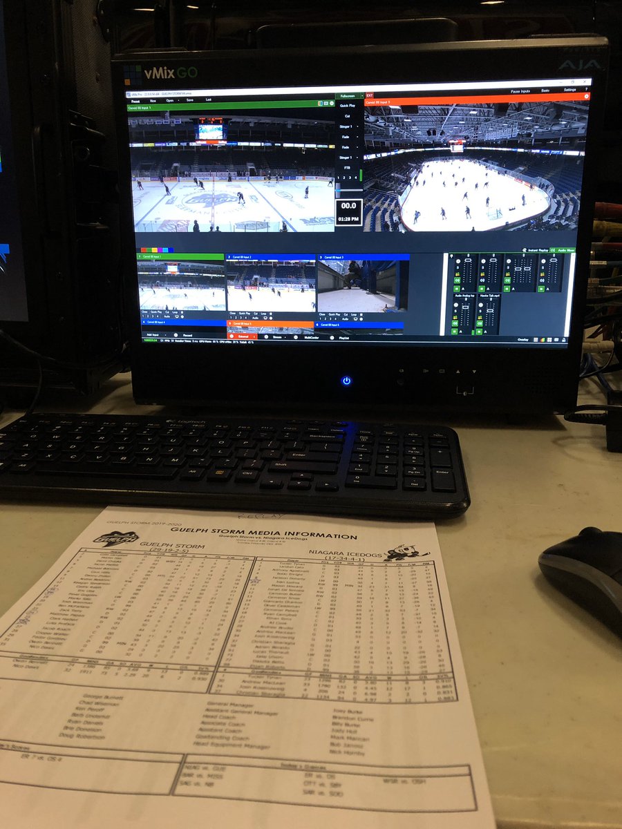 amymcguire_'s tweet photo. Different day, different hockey team! Today I’m with the Guelph Storm OHL team! Check it out on Rogers TV channel 20 in the Kitchener/Waterloo area! #rogersTV #guelphstorm #ohl https://t.co/62jqZWiWRp