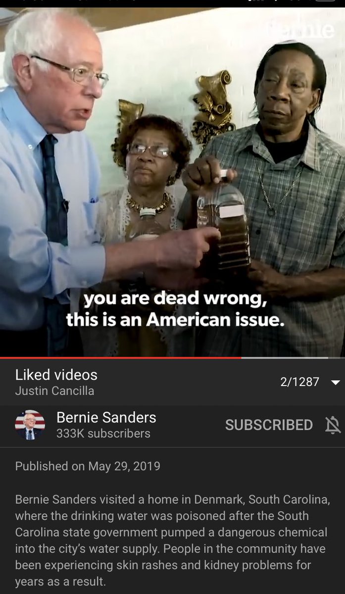 Konducta4LFE's tweet image. EMERGENCY

Denmark, South Carolina

People are DYING &amp;amp; experiencing terrible internal bleeding, blindness &amp;amp; kidney damage!

WHY?!

The 💦 is 💩

Because, State of #SouthCarolina approved #HaloSan 

youtu.be/nfvyG3TstdM

@BernieSanders will stop this madness once &amp;amp; for all!