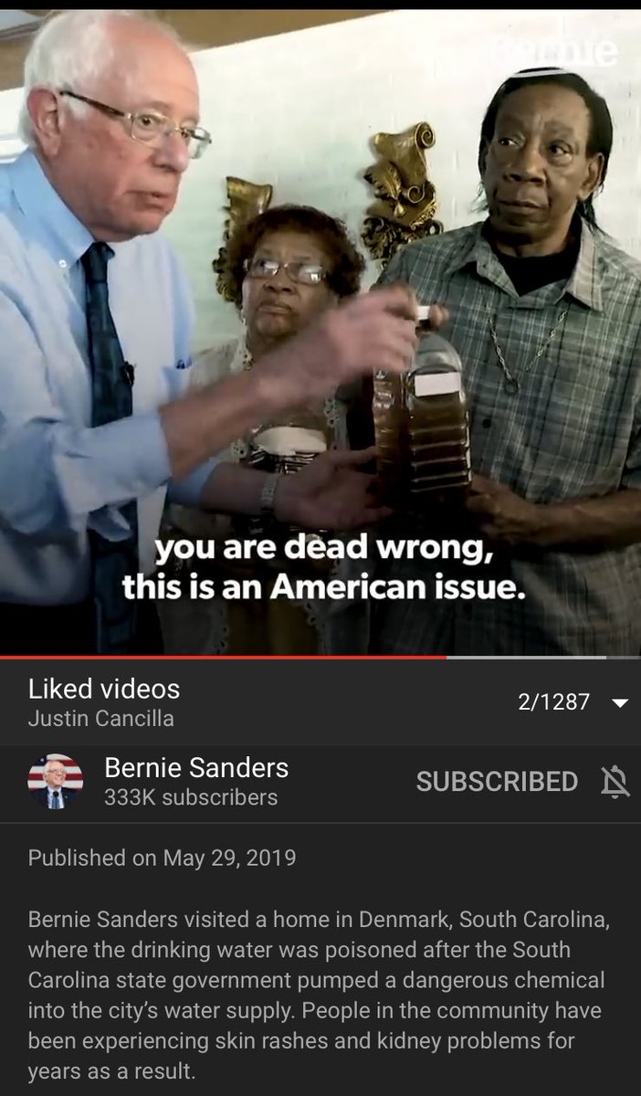 Konducta4LFE's tweet image. EMERGENCY

Denmark, South Carolina

People are DYING &amp;amp; experiencing terrible internal bleeding, blindness &amp;amp; kidney damage!

WHY?!

The 💦 is 💩

Because, State of #SouthCarolina approved #HaloSan 

youtu.be/nfvyG3TstdM

@BernieSanders will stop this madness once &amp;amp; for all!