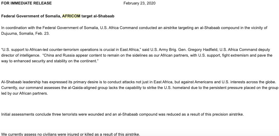 Meanwhile in Somalia