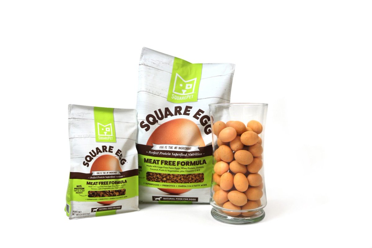The #1 ingredient in SquareEgg is...eggs.

⁠Dogs deserve to eat real food with real ingredients. Eggs are a protein powerhouse that contain all the essential amino acids required by dogs and rank highest in protein bioavailability. Shop Square Egg: mysquarepet.com/canine-square-…