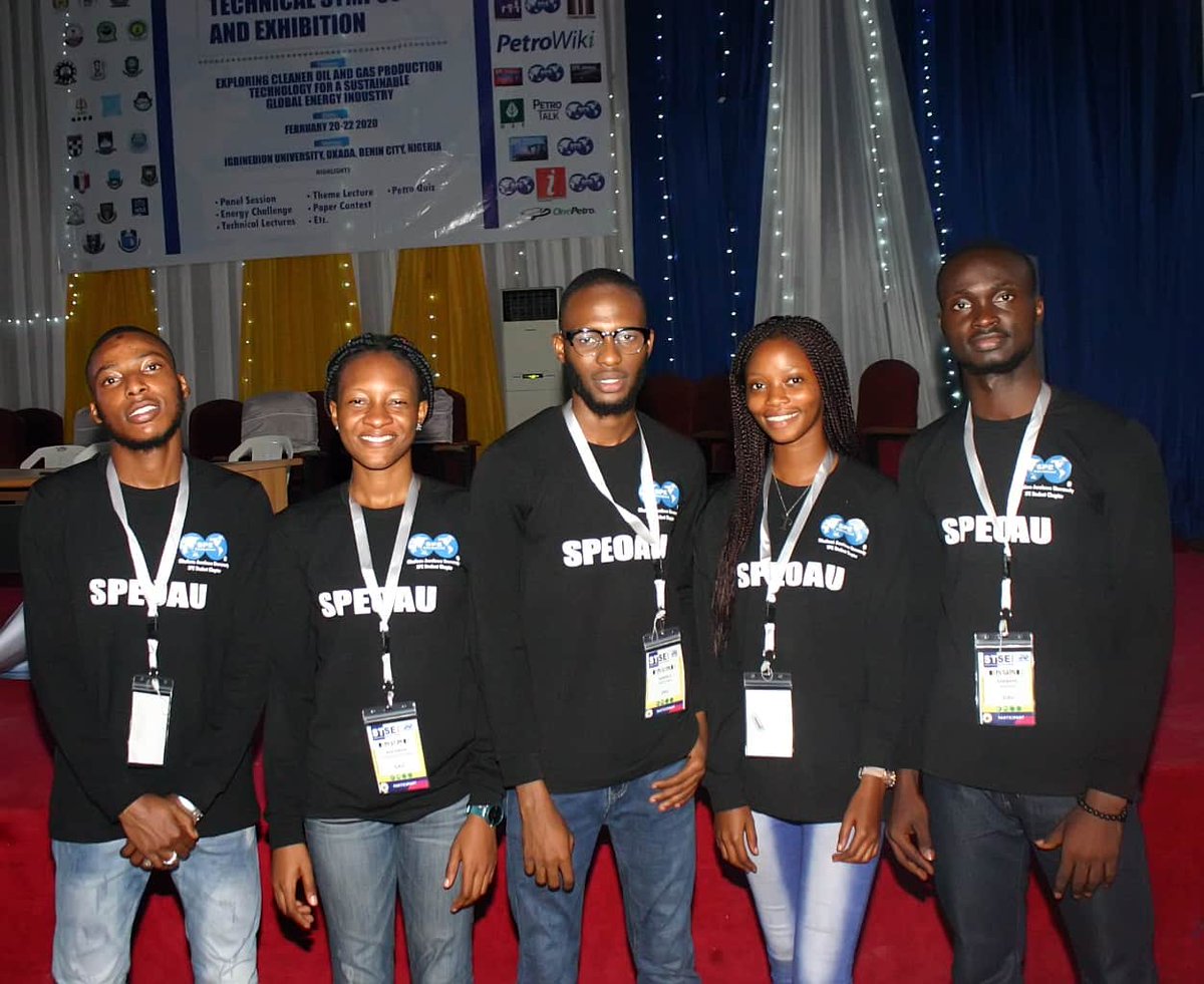 Congratulations to SPE OAU Chapter, winners of the SPENC Petroquiz, 2020.

We also celebrate SPE FUTO and SPE UNIUYO who emerged 2nd and 3rd positions respectively.

#STSE2020