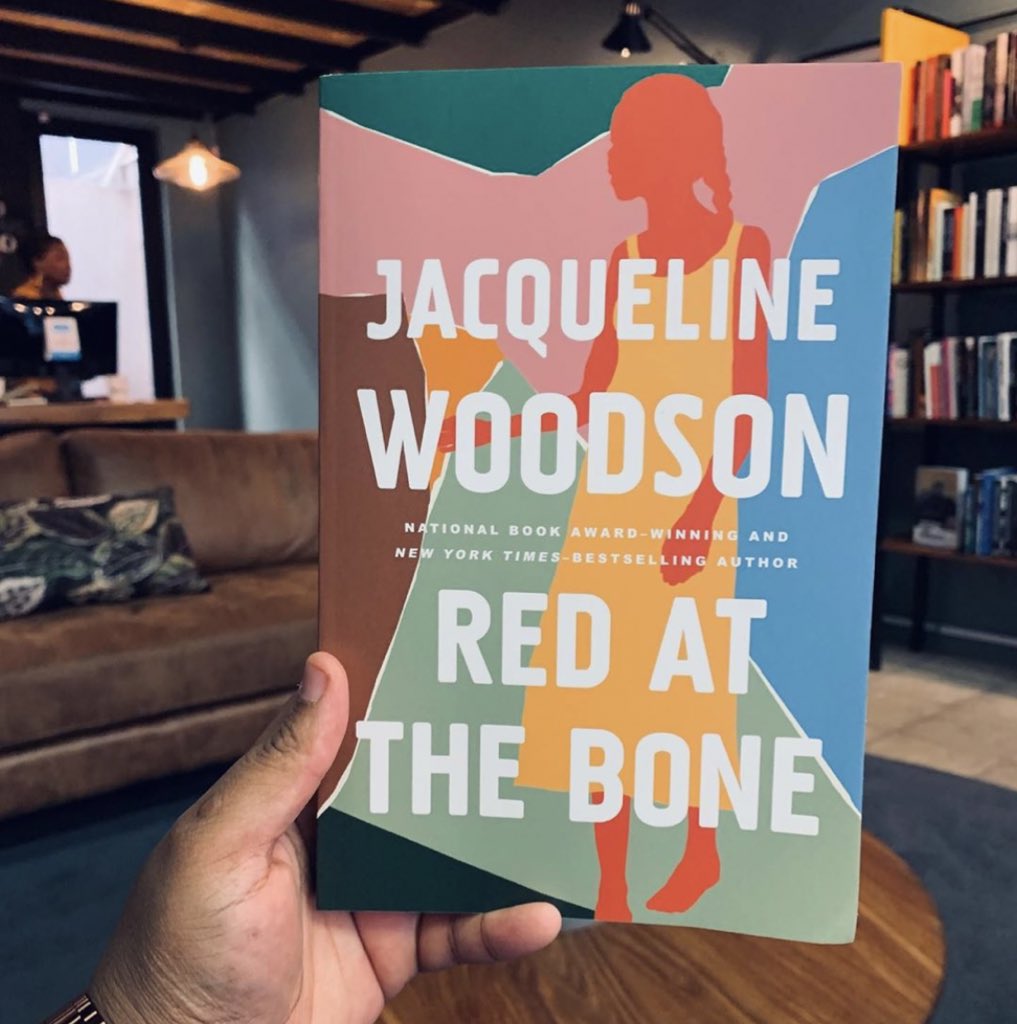 Book 8 of 2020: Red at The Bone by Jacqueline WoodsonThis man looks at his daughter coming down the stairs and thinks “this apology of a child.” That is because when he found out her mother was pregnant, he kept apologizing. Whoa a writer.