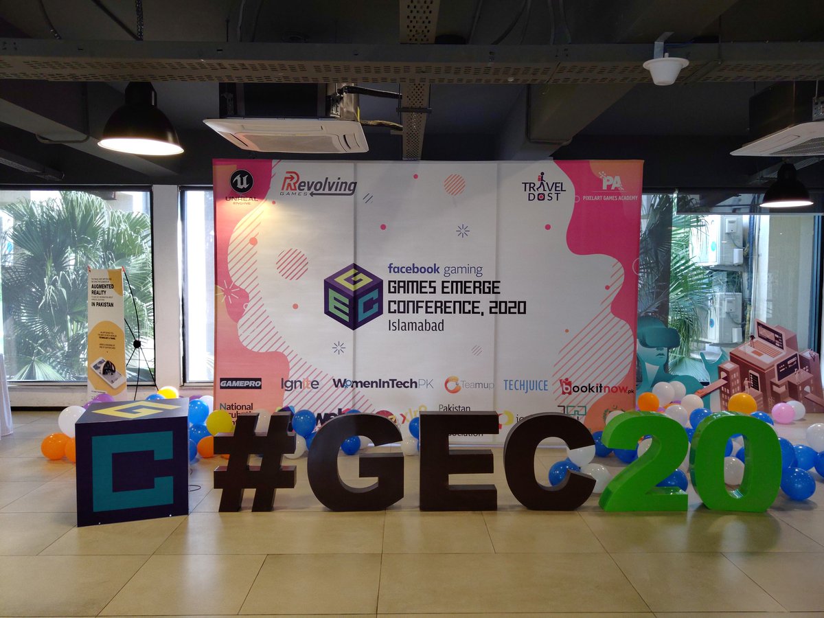 raheelyawar's tweet photo. I had a great time at my talk at #gec20; attended informative talks, had engaging conversations, met with people in love with their craft and saw some great games. https://t.co/56WEUdJICU