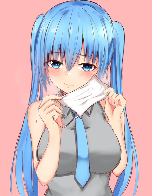 君が付けてたマスク僕に… 