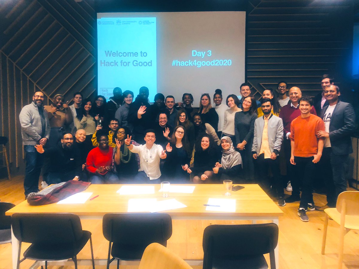 amitpateluk's tweet image. What a truly satisfying weekend - Hack for Good 2020. Solving some of London’s biggest social issues (#mentalhealthmatters #poverty #knifecrime) with students from 3 London universities, mentors and a great organisers.
@experiencehaus @LMStudentEnt @gre_generator @AcceleratorUK