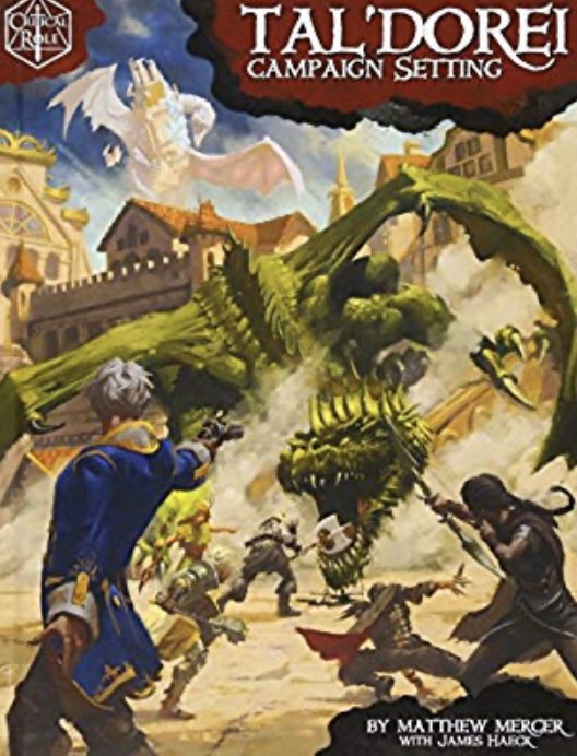 D&amp;D giveaway: I said if I ended the weekend with 5101 followers, I’d send one person a copy of the Tal’Dorei campaign setting. Currently I’m only 10 followers away from that goal. 

Like, follow, retweet and comment for a chance to win.

#CriticalRole #Critter
