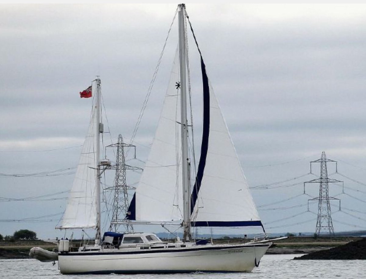 YachtKent's tweet image. 1980 @Moody 42 CC Ketch just reduced
 by £10,000 to £54,950 for a quick sale.  Recent insurance survey available upon request.   Call 01634 571605 for further details. @ABYA_UK #yachting #kent #bluewatercruising