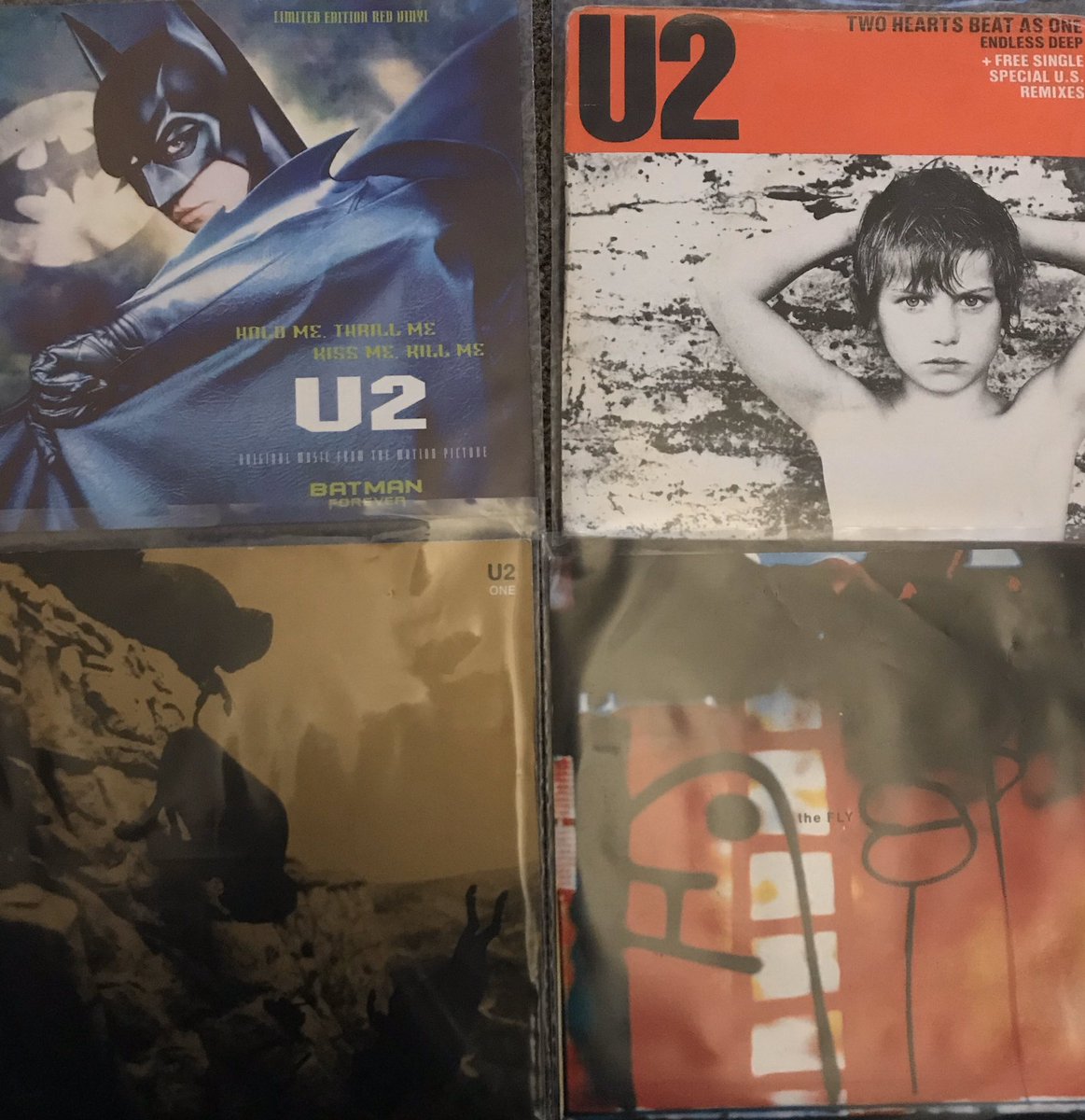 Stezza_Dozza's tweet photo. Over the moon with my vinyl purchases at tynemouth market today. @u2 https://t.co/O8FhvkqgIb