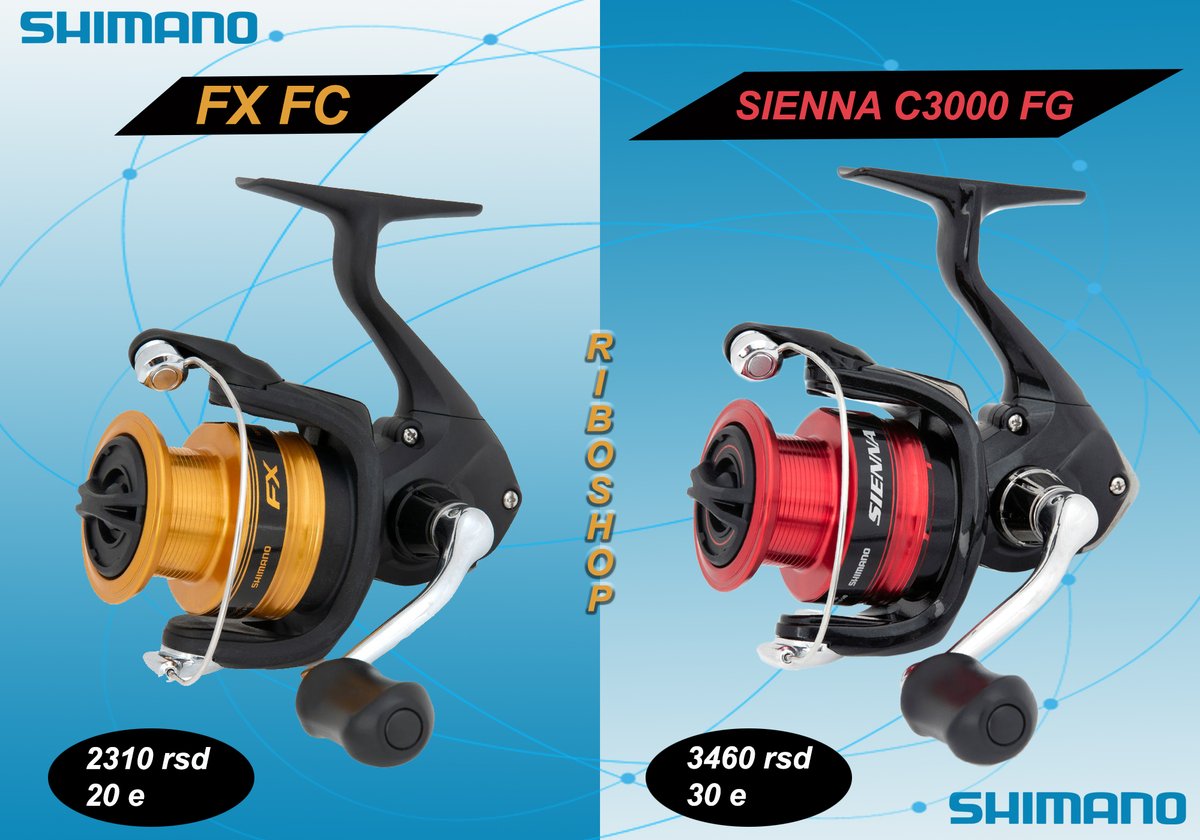 Riboshop's tweet photo. ⭐️ NOVI MODELI #SHIMANO MAŠINICA ⭐️
👍 IZUZETNA CENA I KVALITET👍
🚛 Poštarina za Bosnu i Hercegovinu,Crnu Goru je 8e🚛
➡️ Karakteristike pogledajte na linku⤵️
https://t.co/sFLTxtKsr3 https://t.co/VLfcdJHIVe