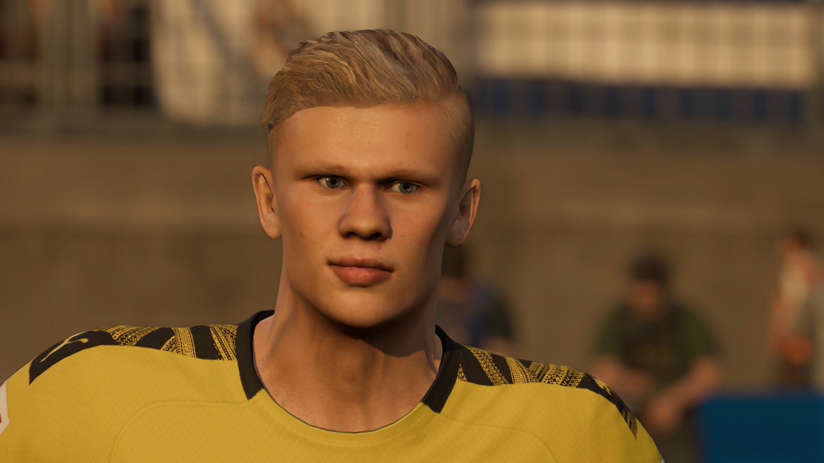 MasterPatch's tweet photo. Erling Haaland in-game 💯💯🔥
OVR 7️⃣9️⃣ POT 9️⃣0️⃣ 💎
#FIFA20 #MPR4 #Dortmund #Haaland https://t.co/MLF2vt4rVz
