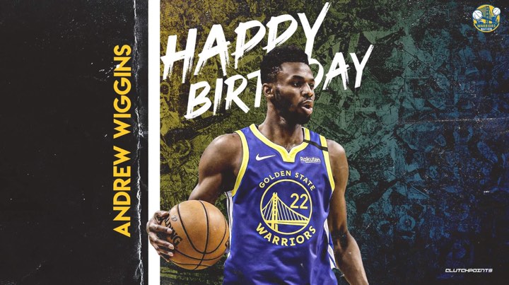 Join Warriors Nation in wishing Andrew Wiggins a happy 25th birthday!    