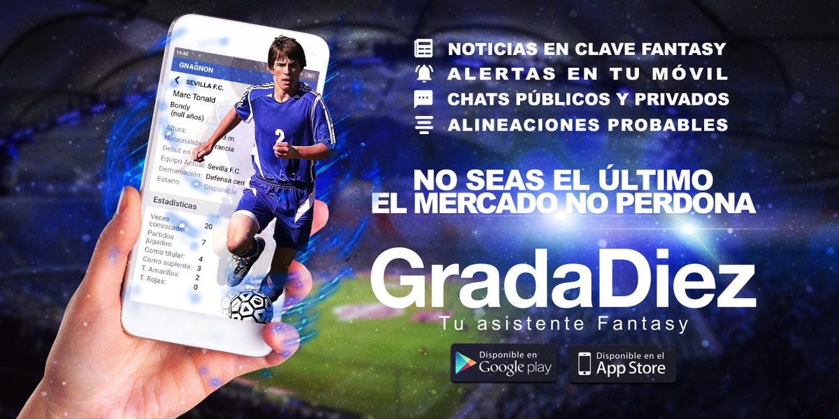 App GradaDiez tweet media