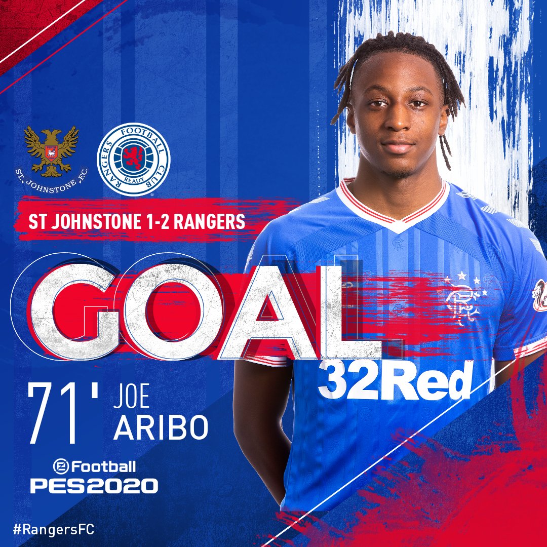 71' GOAL! GOAL! @J_Aribo19 sends the Gers in front!