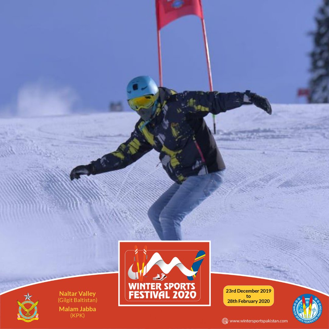 PakWintersports's tweet photo. Chief of the Air staff Junior Open Ski Championship 2020 event has been started. Stay tuned with us for more updates.
#Skiingpakistan #Skiingsports #WSP #WintersSportsPak #PakistanAirForce #Tour_travels #FIS #Alpineskiing #LXG #Golootlo https://t.co/n49sDXzCpX