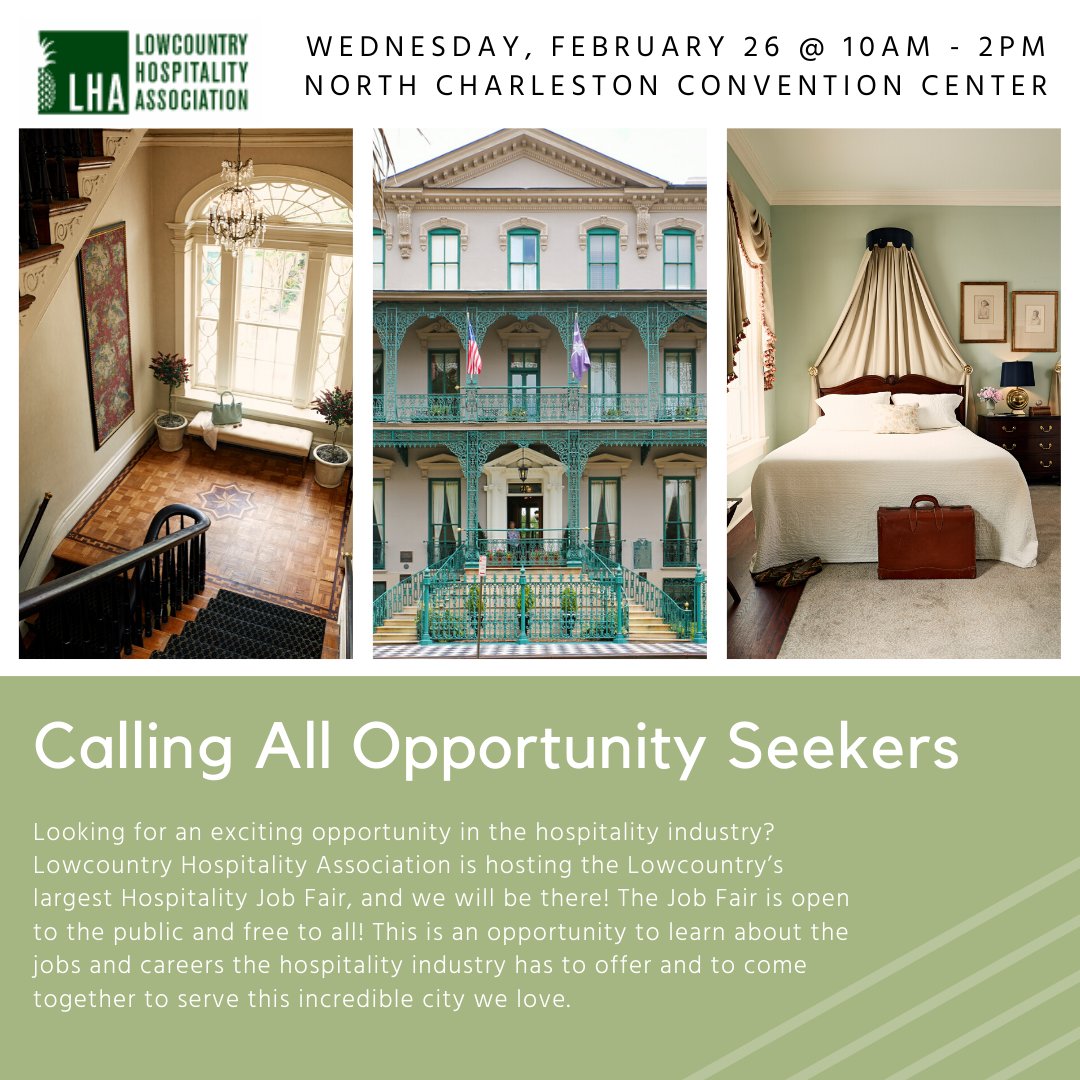 The Job Fair is open to the public and free to all! This is an opportunity to learn about the jobs and careers the hospitality industry has to offer and to come together to serve this incredible city we love. Click the link in our bio for more information!
