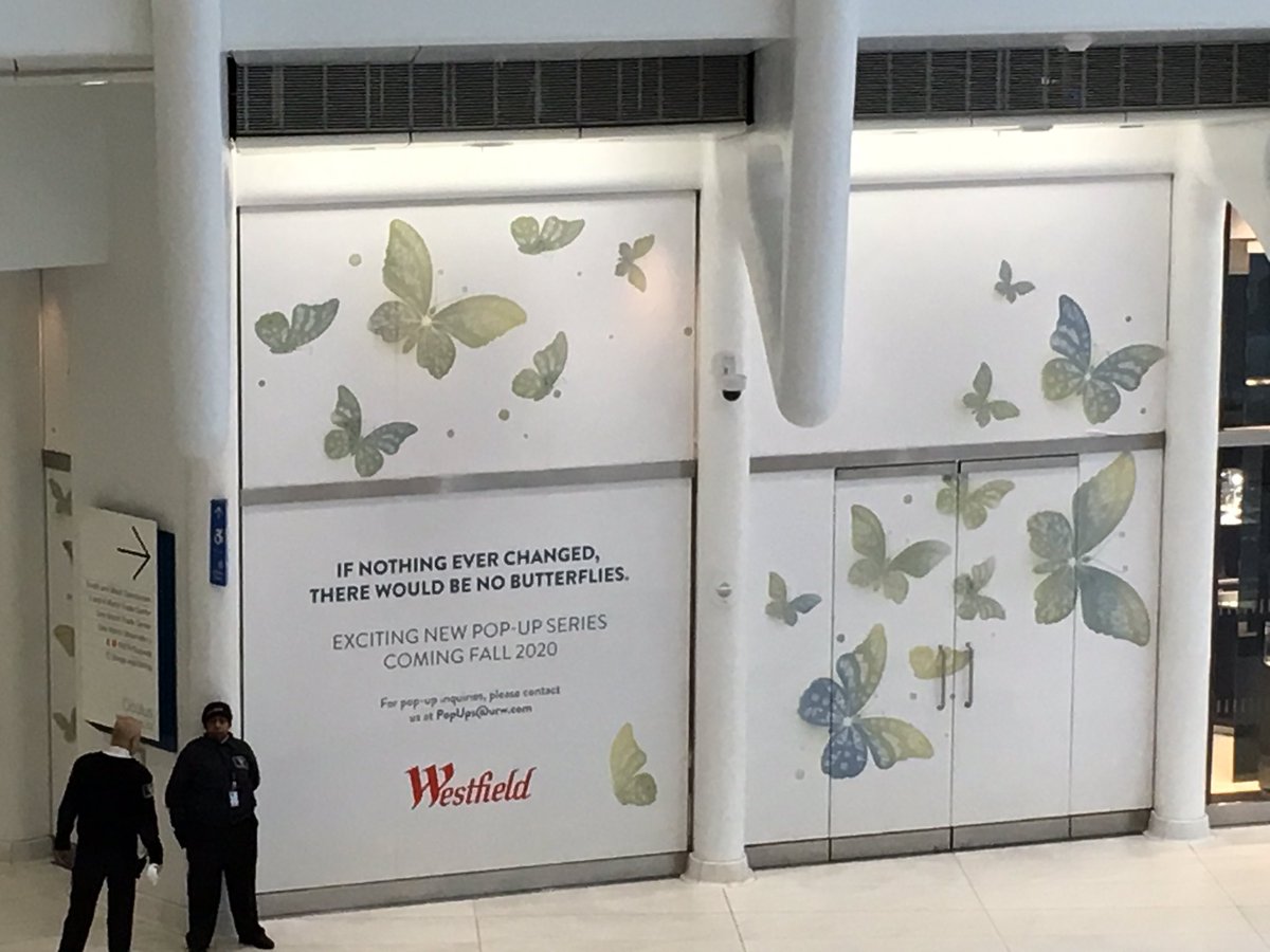 estherfung's tweet photo. โIf nothing ever changed, there would be no butterflies.โ - a mall landlordโs take on vacant stores. ๐๐ฆ๐ https://t.co/515z9XsTML