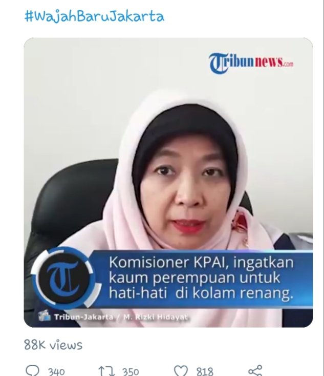 IdaDana's tweet photo. Why do some people expect your level of patience to exceed their level of stupidity??? 😱😱🤬🤬

She certainly wins the 1st price for being the most ridiculous person in Indonesia 👏👏👏

An absolute embarrassement to the science!

#RIPLogic #KPAI https://t.co/XC6L2rNO4t