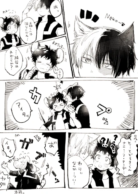 ご都合個性🐀🐈轟出 