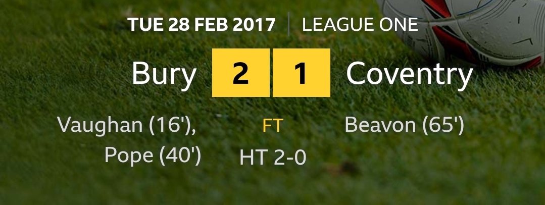 Stu_Court's tweet photo. 3 years ago on Friday this. Whoever was there should be given a badge. I was.

Check all those centre halves playing 😂😂. #RussellSlade https://t.co/NcYreTniu0
