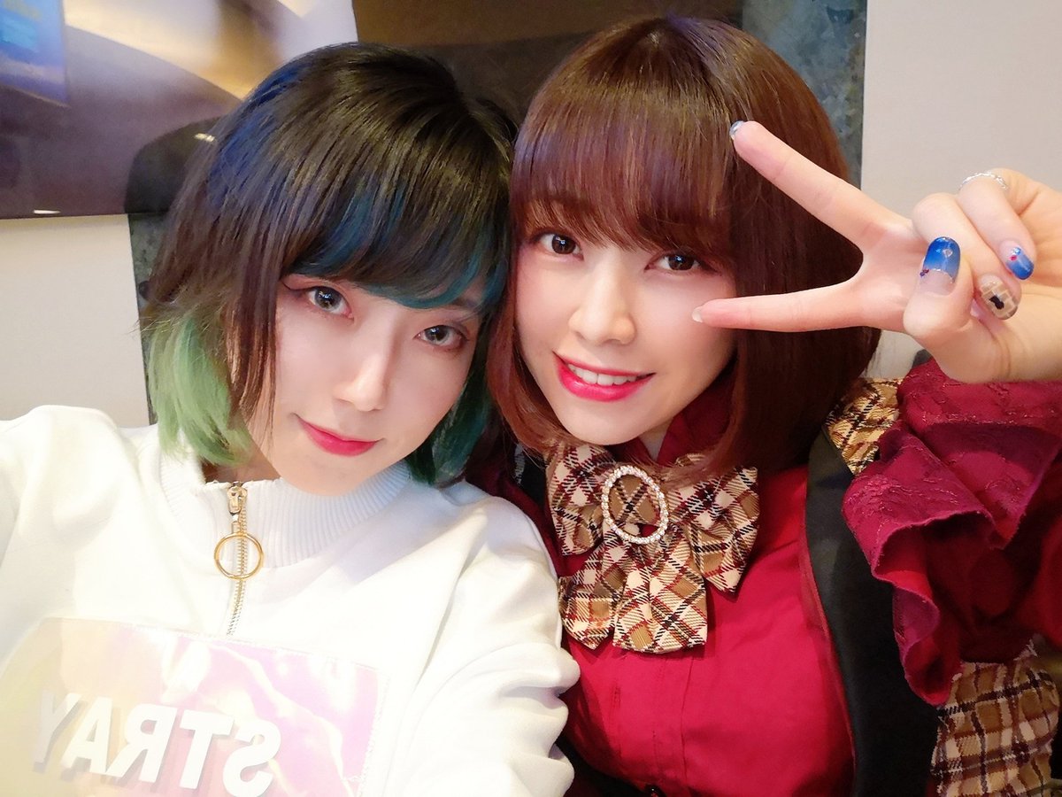 今日は #にゃんミ →三姉妹カフェ→まみー(鍵開け)で、ずっとまりりんと一緒にいられてHAPPYでした?愛してるよ? 