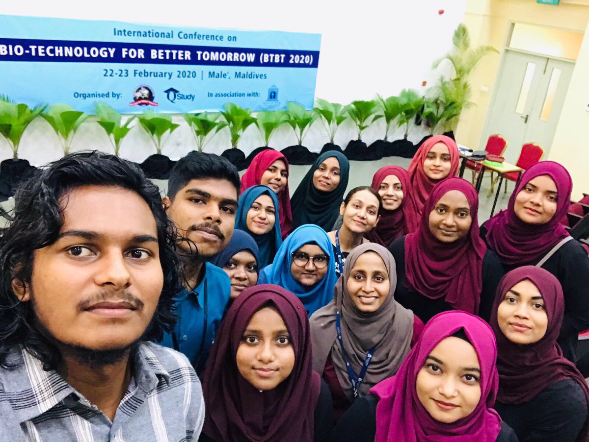 fhsmnu's tweet photo. A very special thank you, goes to our students who worked hard behind the scenes to make the International Conference on Biotechnology for Better Tomorrow 2020, a successful event! @MNUedu https://t.co/fWQARKBYzH