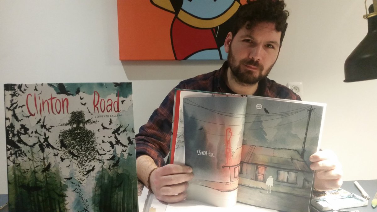 GrandeHanterie's tweet photo. Très heureux d'avoir pu rencontrer #VincenzoBalzano, auteur du superbe comic-book #ClintonRoad chez @AnkamaEditions au #Comicscorner.
Épouvante et authentiques légendes urbaines.
#Comicbook #Ankamaéditions #Horreur #Fantastique #Illustrateur #Scénariste #BD #Dédicace https://t.co/yjsfuwUpen