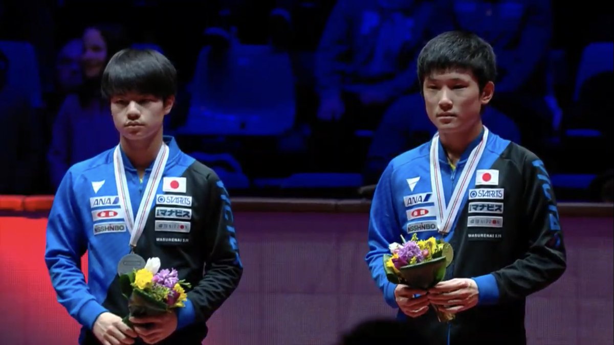 tabletennis_77's tweet photo. 張本智和 宇田幸矢

#ハンガリーオープン https://t.co/E3V8IfSKLy