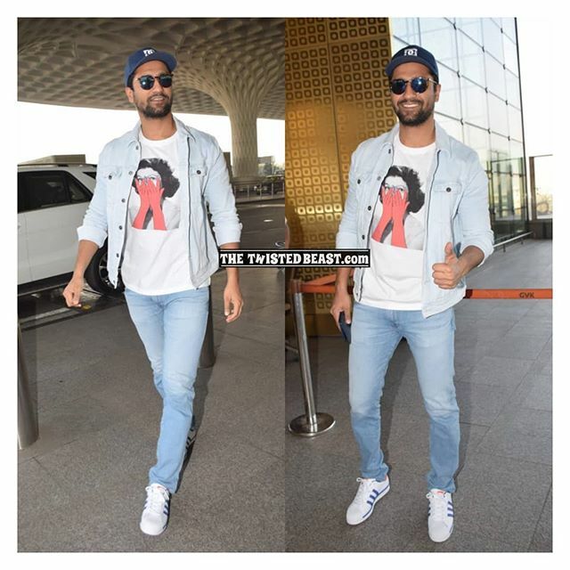 t_twistedbeast's tweet photo. Vicky Kaushal at airport today
.
.
.
.
.
#vickykaushal #airportdiaries #airportfashion #airportstyle #airport #travel #traveldiaries #instagood #instalove #bollywood #actor #celebrity #thetwistedbeast #ttbnetwork #ttb https://t.co/2nPYEr0KR3 https://t.co/Fj6H1rNTaG