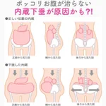 ポッコリお腹が治らないのは内臓下垂が原因!？そんな人にオススメなトレーニングがこれ!