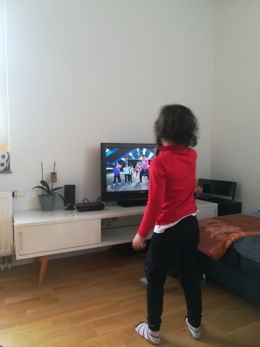 DeLucaGiulian's tweet photo. Today doing #zumba with children #NoCodingToday https://t.co/JAI7LCdaIl