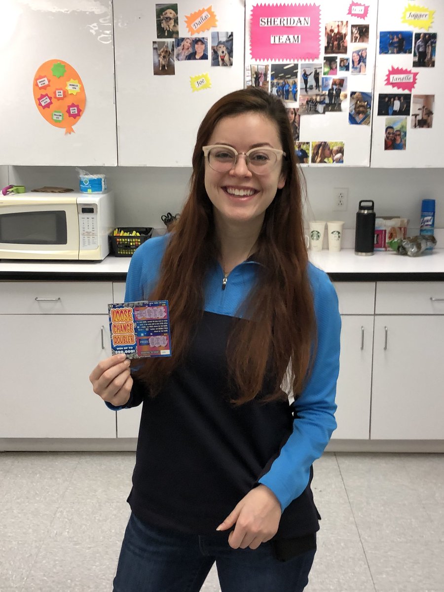 PPV Contest at Sheridan.  Janelle picked the lucky scratch off ticket.  A $20 Winner.  More PPV = more chances to win.  <a href="/CamisBUFF/">Cameron</a> <a href="/DFraser0107/">Don Fraser</a> <a href="/DennisJFosterJR/">Dennis Foster</a>