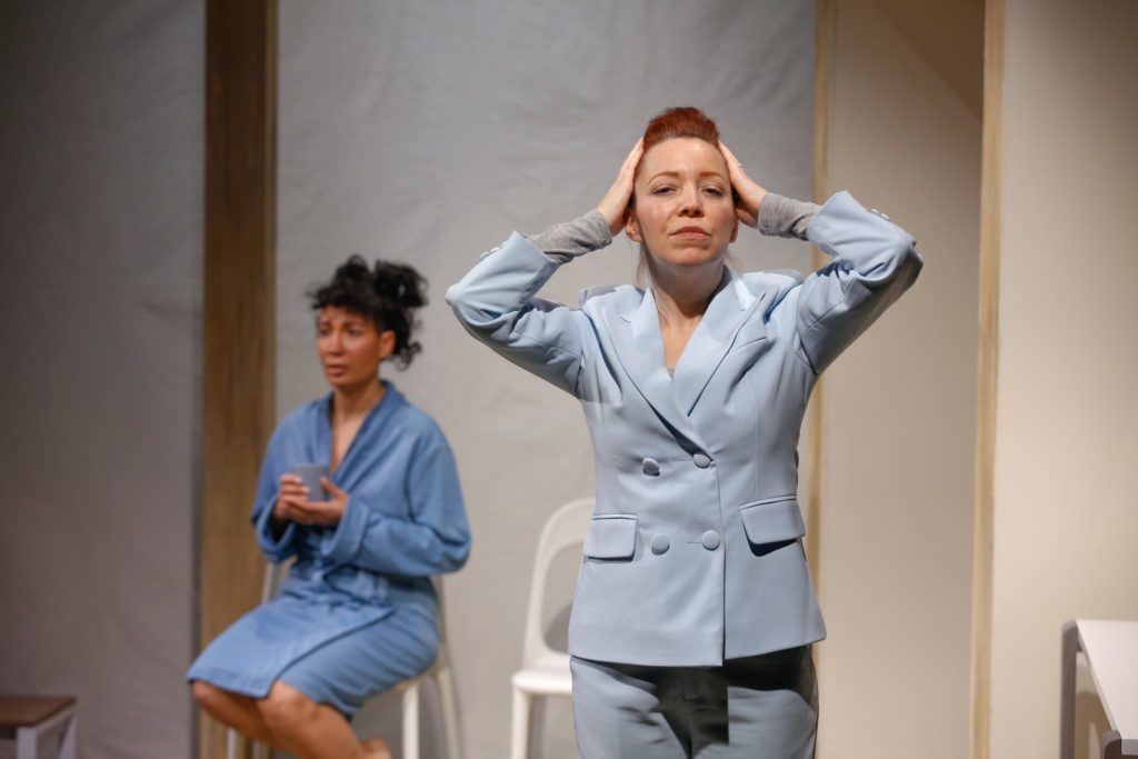 philatheater's tweet photo. Josh Herren felt unsatisfied by BABEL, the newest offering from Theatre Exile. He is trying to figure out why. https://t.co/7KfPqFVPhU https://t.co/ip3IExTKJ7