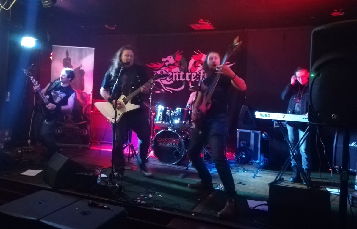 PlatinumAl's tweet photo. More from day 2 of #pentrefest with @ForlornHopeBand #scarsofremembrance #omv #sonofboar https://t.co/q07Gegfov3