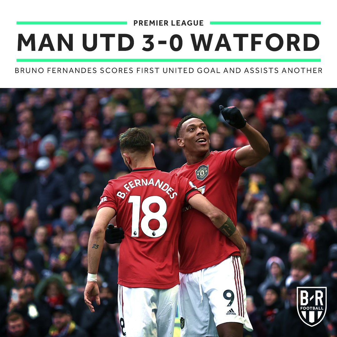 brfootball's tweet photo. United are up to fifth in the Premier League ☝️ https://t.co/tQRKzCOQvl