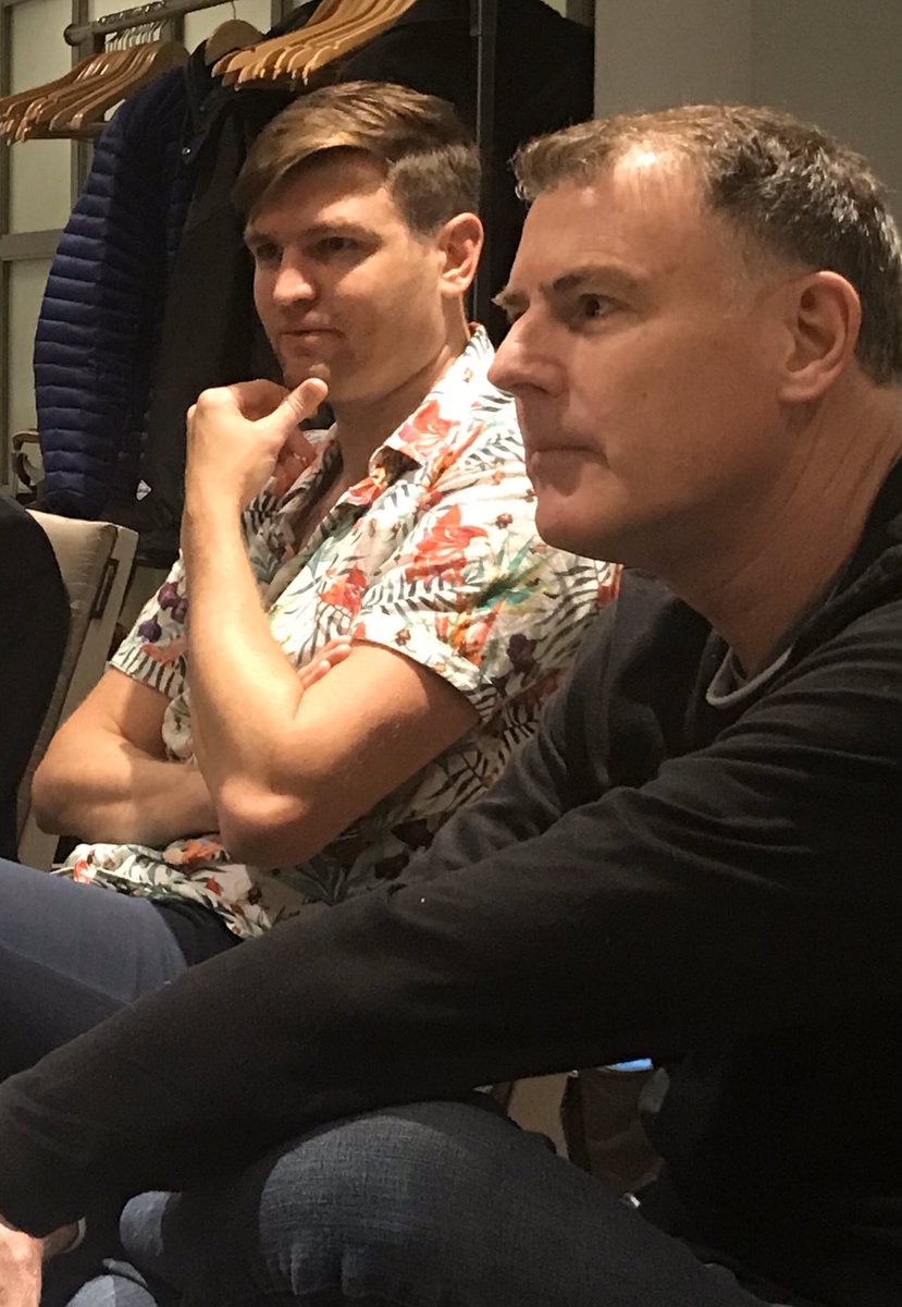 mgouletcoach's tweet photo. Day 2 of @waterpolocanada Board meeting today in #Calgary. Delighted to have Athletes Council chair @istopshots with us this morning. Along with Board member Bill Meyer we have two Olympians in the room! https://t.co/24kLdeFo9p