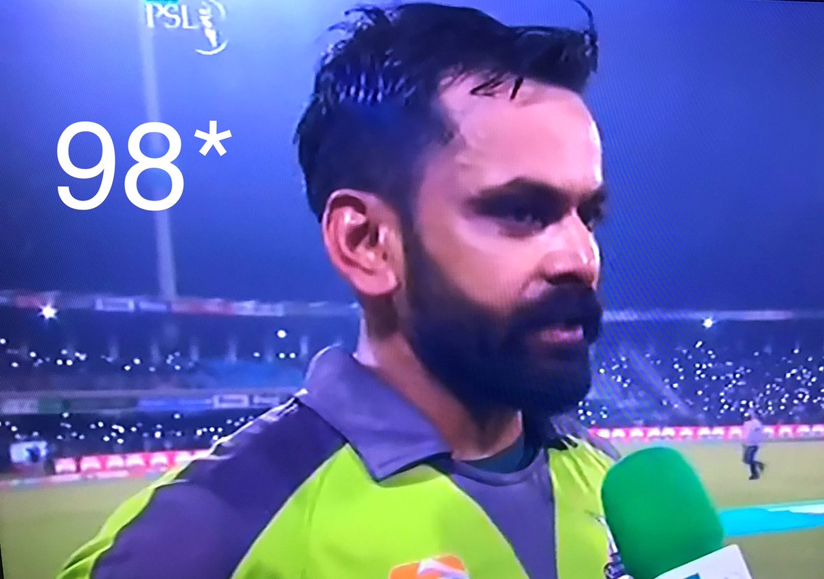 Shabash Professor 👏👏👏 
#LQvIU #PSL5 #PSL2020 #LahoreQalandars