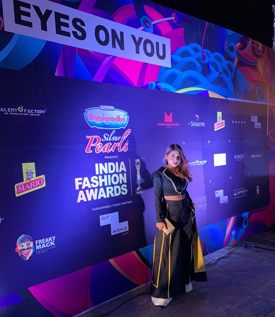 India Fashion awards 2020 . <a href="/talentfactory01/">TalentFactory</a> 
#IndiaFashionAwards
#talentfactory
#IFA2020
#Rajnigandhasilverpearls
#DLFavenue