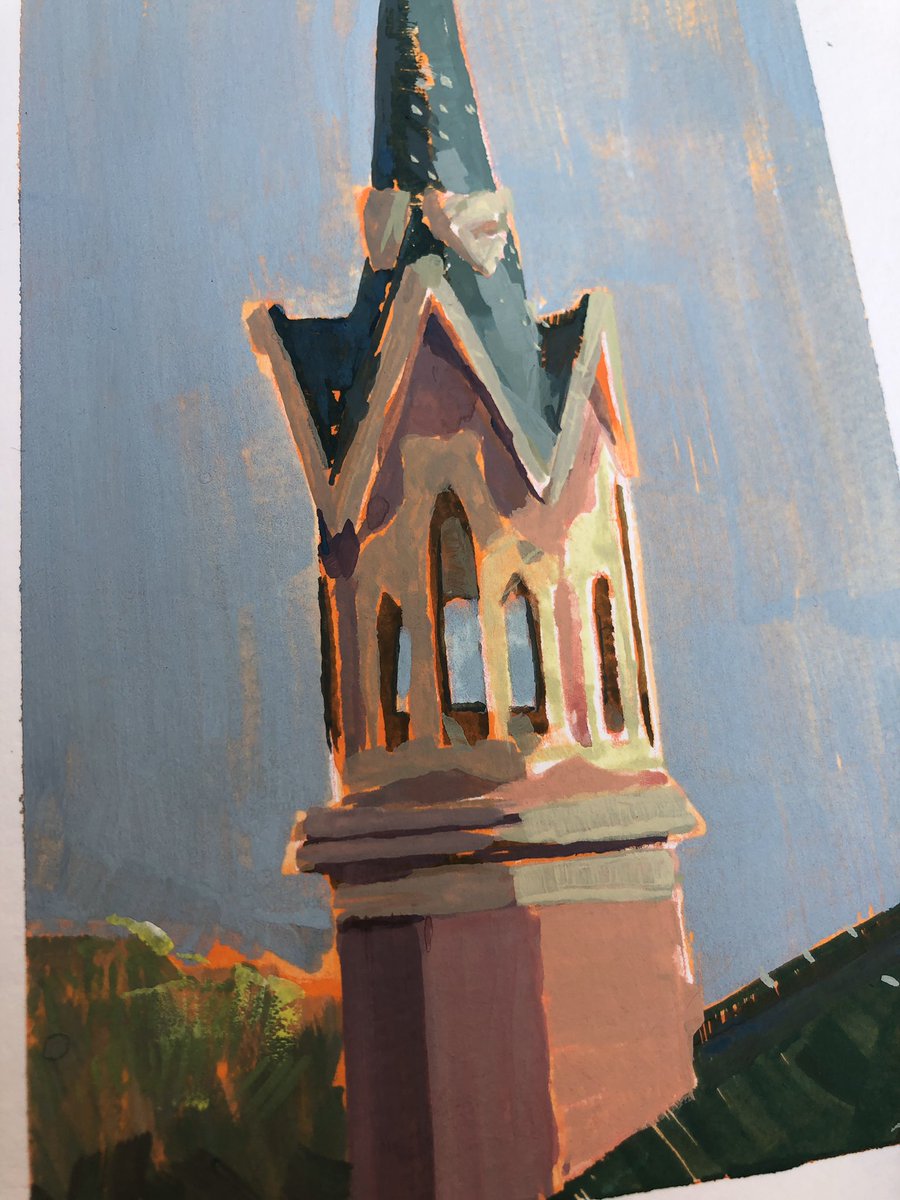MrDaniDiez's tweet photo. Yesterday’s painting at Park Guell in Barcelona :) https://t.co/6asEX5IOQZ