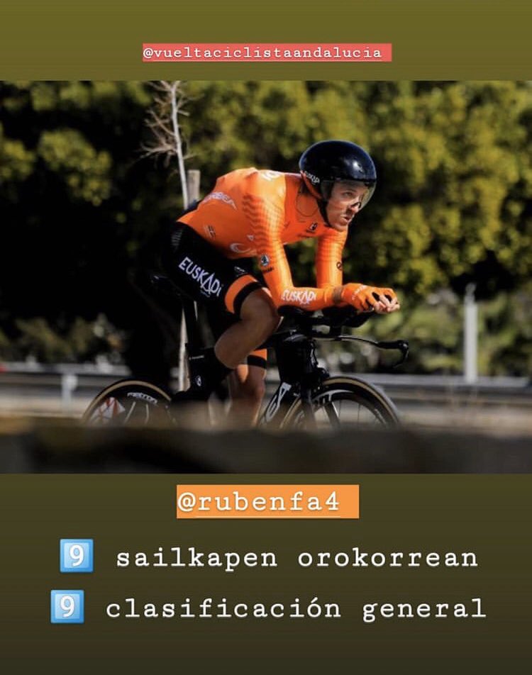 MiguelMarcote_'s tweet photo. Enhorabuena a todos los integrantes de @FundaCiclisEusk por el inicio de temporada,en especial a @rubenfa por otro Top10. Sois muy GRANDES chicos. https://t.co/x1FQQ0i2vW