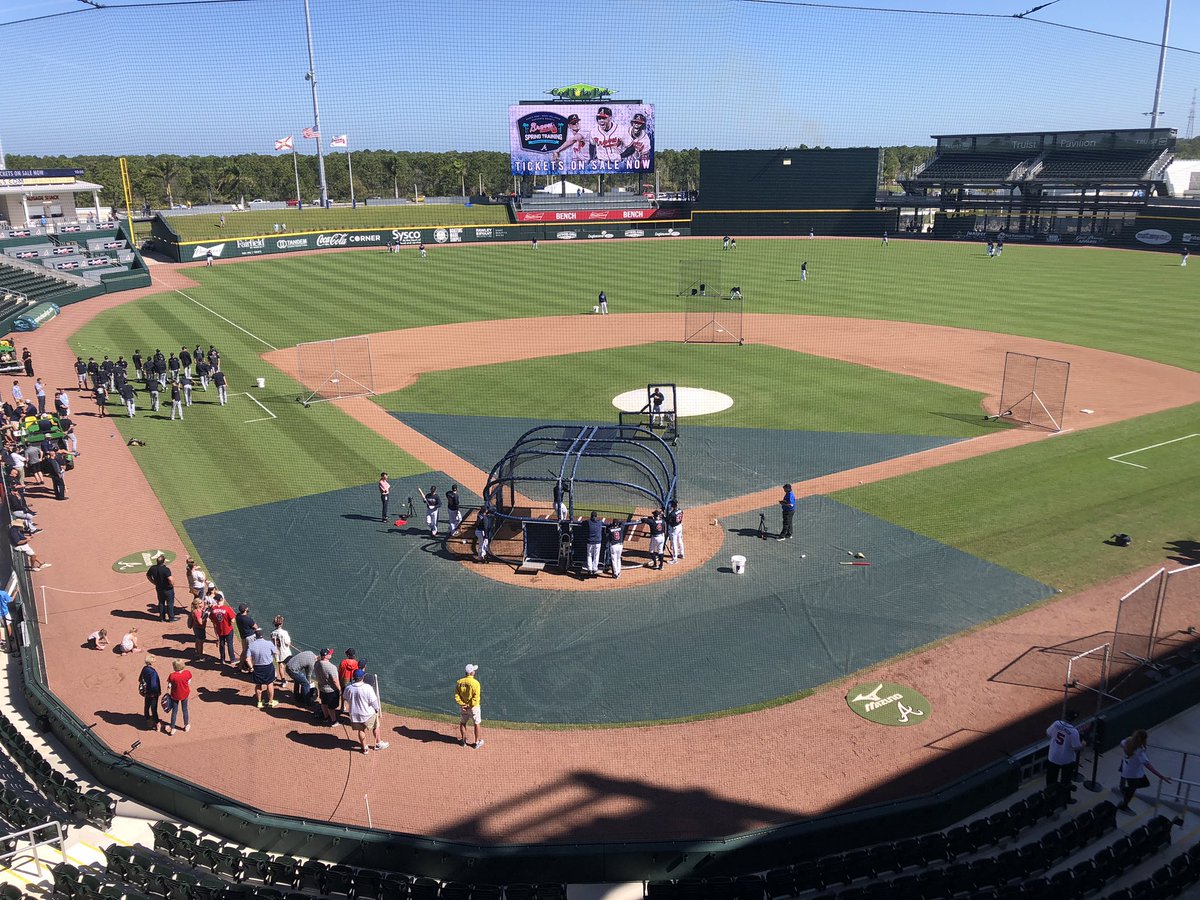 comicKentPerry's tweet image. With my visit today to @CoolToday_Park I’m back to having been to every #GrapefruitLeague park. This facility would be perfect for a @profastpitch team. The @Chicago_Bandits can show you how a city can run a team. Let’s make it happen! @Braves @SRQCountyGov @CityofNorthPort