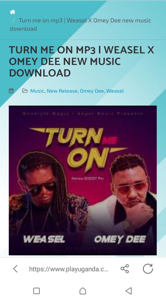 OmeyDeeOfficial's tweet photo. Turn Me On Ft Weasel @RadioandWeasel Official Video Loading.. Mp3 Available on @ https://t.co/D6uHBXdnox #OmeyDeeOfficial #GoodlifeMusic #AngelMusik 256 📽 https://t.co/tGcD5kanoM