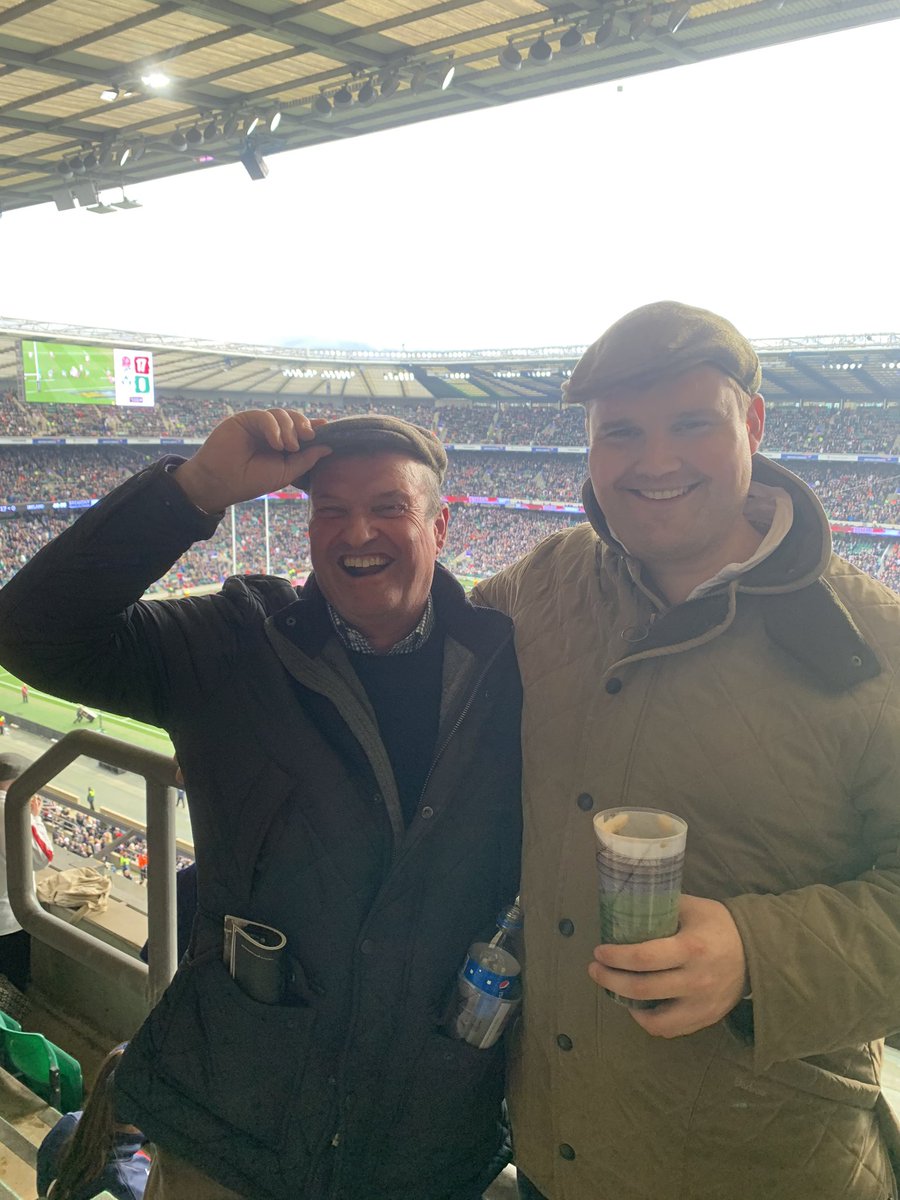 GEBGooderham's tweet photo. Me and Uncle Dave from Cork#rivalsandfriends#carrythemhome https://t.co/SU4XPPkIm5