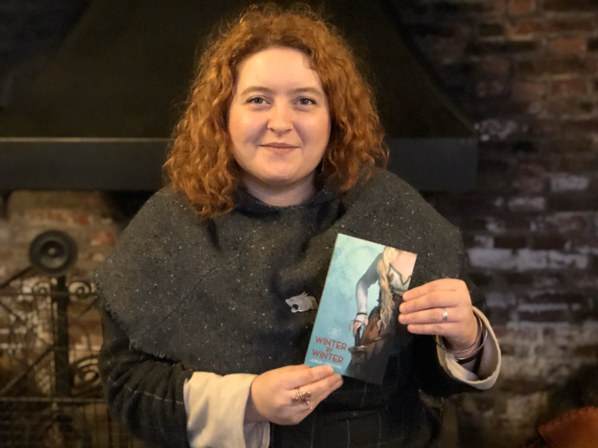 vikingverse's tweet photo. The Shield Maidens of #JORVIKVikingFest have spoken. @jordanstratford Winter by Winter is a surefire winner! #JVF20 

https://t.co/TEzF8Hni0w https://t.co/DUemqWlPDu