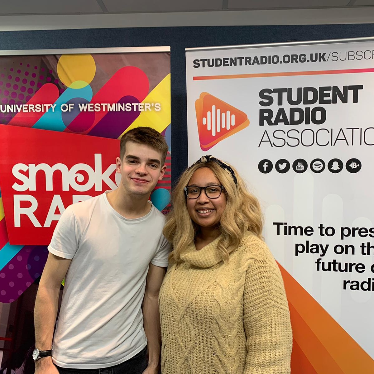 Smoke_Radio's tweet photo. That's it from @Smoke_Radio for this week's #SRAChartShow! Thank you to everyone who tuned in to hear Callum and Chloe do the countdown, and thank you to the SRA for helping us put on a great show π₯³ https://t.co/0CkwJJf2S4