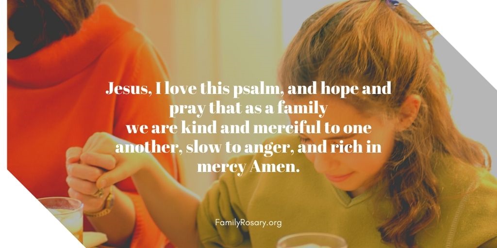FamilyRosaryOrg's tweet photo. Psalm 103, “The Lord is kind and merciful.”
#prayeroftheday #prayersup #familyrosary #familyprayer #family #psalm103 #merciful #kind #love #slowtoanger #richinmercy https://t.co/0XUfYIcU7i