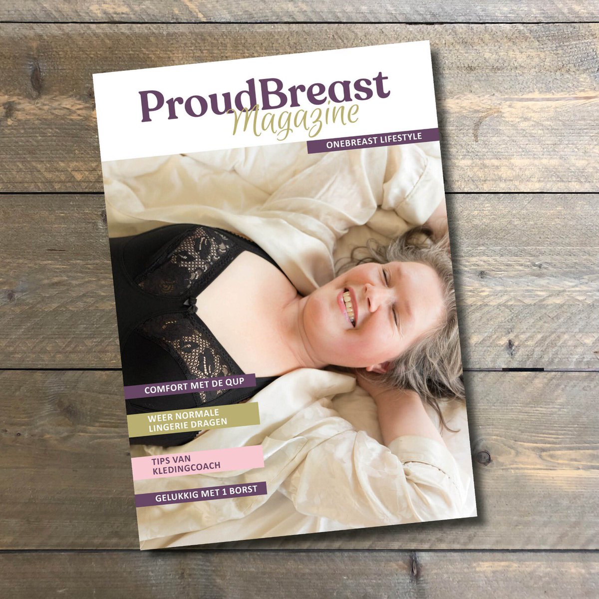Nieuw: We lanceren ons ProudBreast magazine op de #huishoudbeurs  Een magazine boordevol met verhalen en ervaringen uit onze community van vrouwen met één of géén borst. 40 pagina’s vol lifestyle en inspiratie. 
Samen met <a href="/borstkanker/">Erfelijke borstkanker</a> <a href="/Roessingh_RRT/">Roessingh RRT</a> @michelgrolle <a href="/HairMasters/">HairMasters</a>