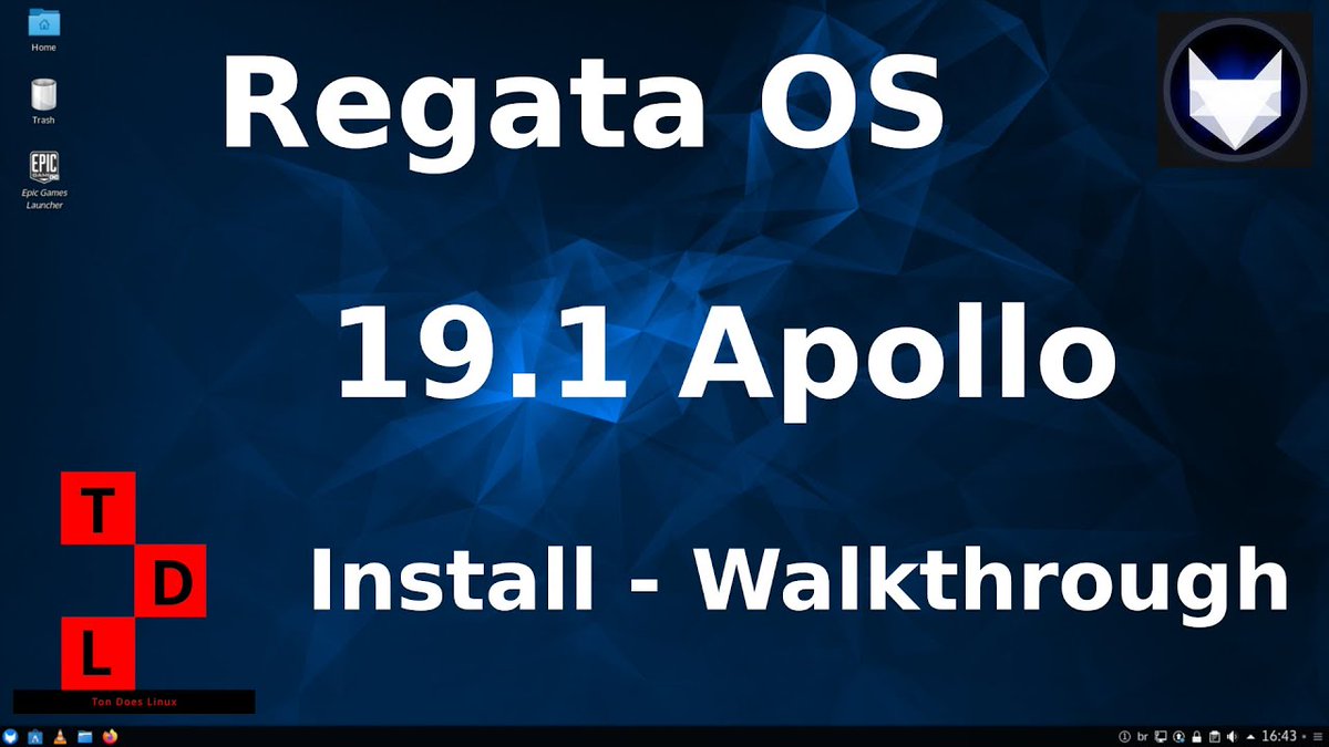 TonDoes's tweet image. Check out my latest video &quot;Regata OS 19.1 Apollo | Install - Walkthrough&quot;

Watch Now: youtu.be/j8r-H5ME3-s

#tondoeslinux #regataos #linux
(Posted via TubeBuddy.com)